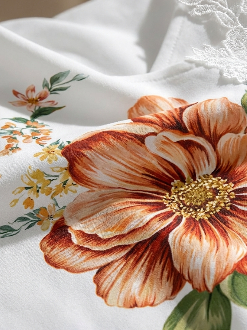 CAMILA | FLORAL OFF-SHOULDER A-LINE MAXI DRESS