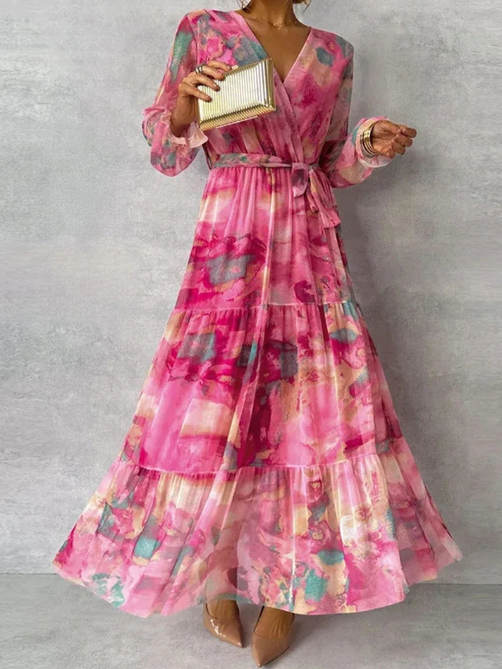 Sophie | Elegant Floral Maxi Dress