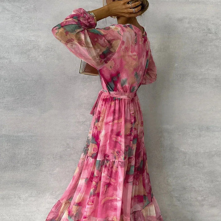 Sophie | Elegant Floral Maxi Dress