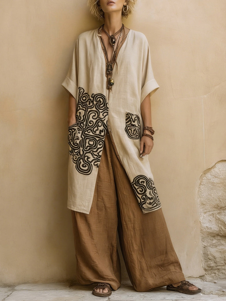 Suzanne | Boho Wide Leg Summer Set